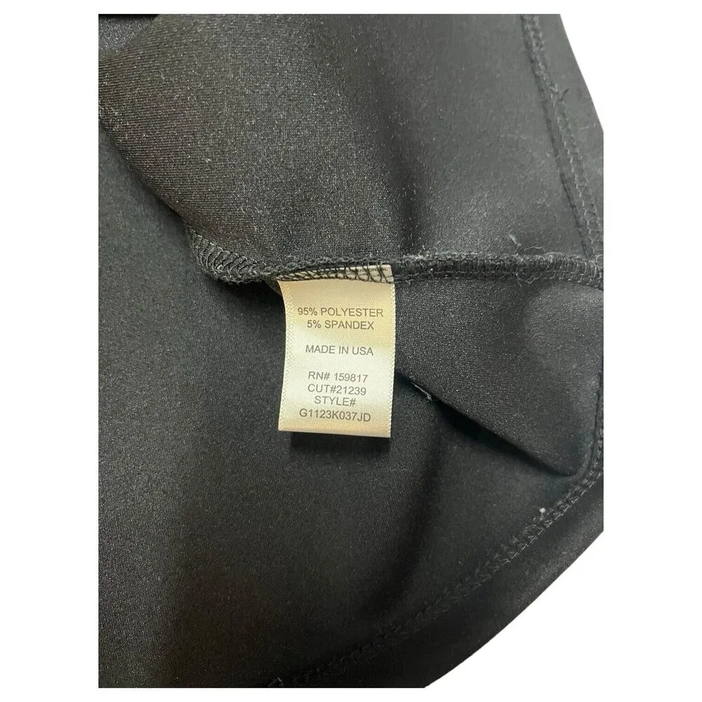 Altard State Mini Skirt Womens S Rory Suede Notch Slit Fitted Flirty Black - Image 10