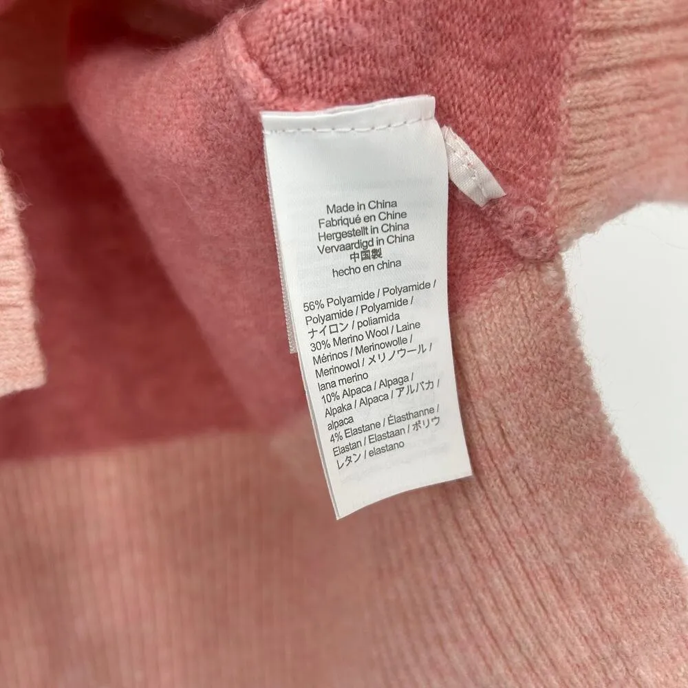 J. Crew Women's Striped Turtleneck Sweater in Supersoft Yarn BD045 Small - Image 3