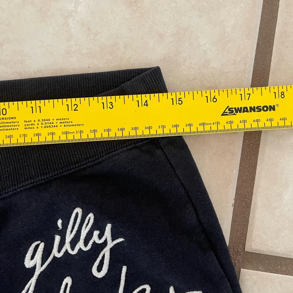 Gilly Hicks  Black Joggers with White Script - Image 4