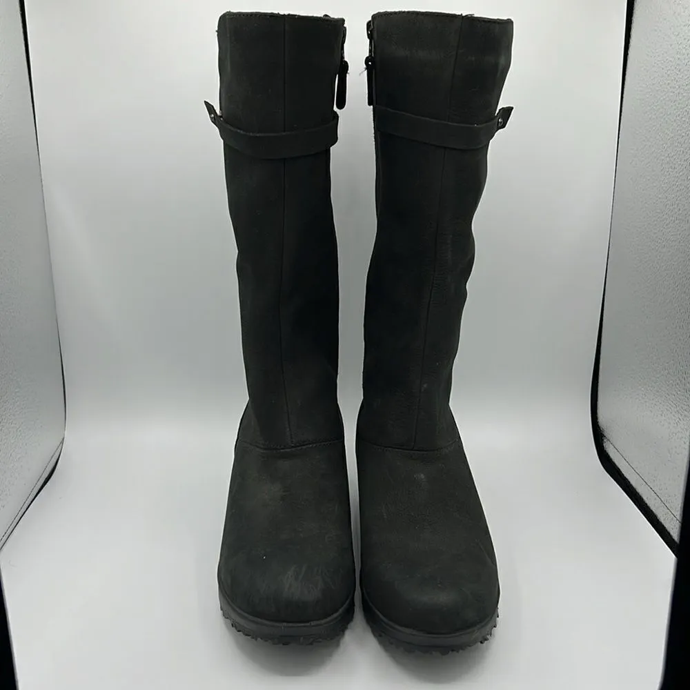 Eddie Bauer Lodge Wedge Boot / Black / SZ 9.5 B50 - Image 5