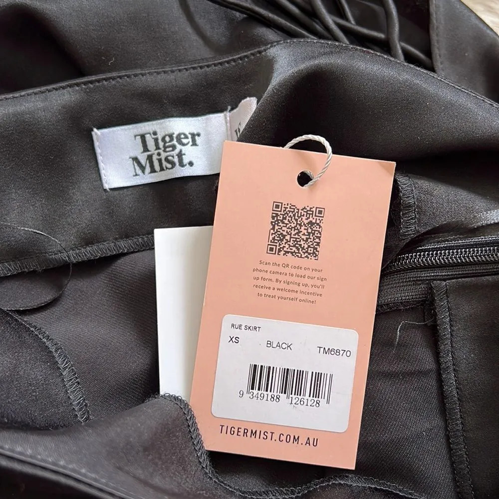 Tiger Mist Black Rue Skirt NWT XS - Image 6