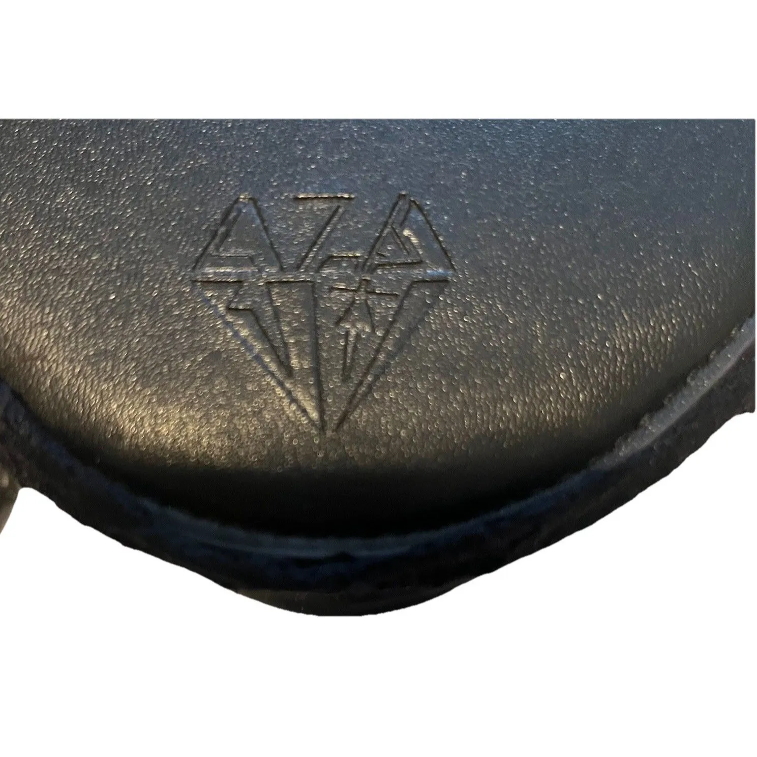 AZA Gothic Heart Bat Wing Backpack Black Lace Trim Faux Leather Mini Bag Purse - Image 6