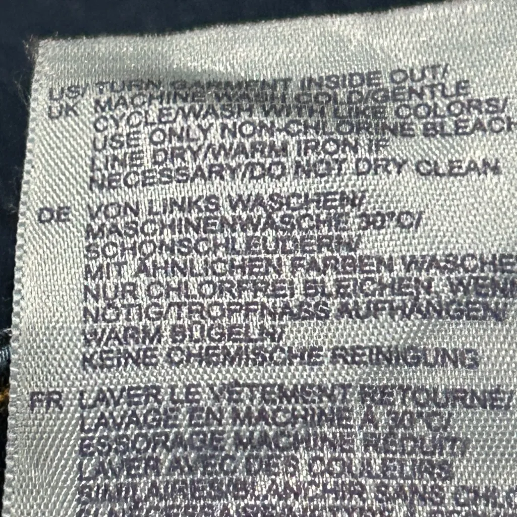 Chicos So Slimming Girlfriend Slim Leg Ankle Jeans Embellished Black 2.5R - Image 8