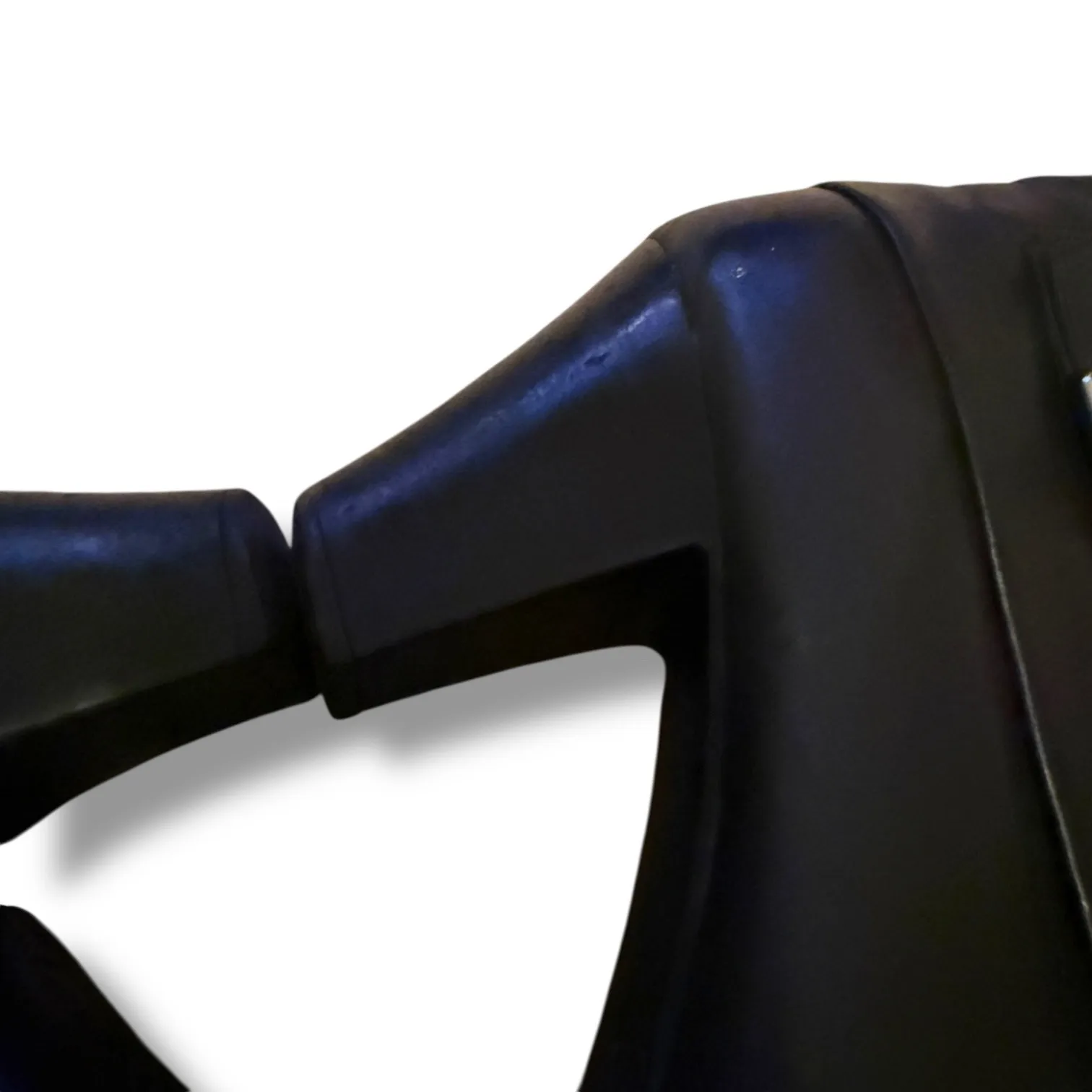 Clarks Black Heeled Ankle Boots Women's Size 9 Buckle Strap Zip Workwear - Image 7