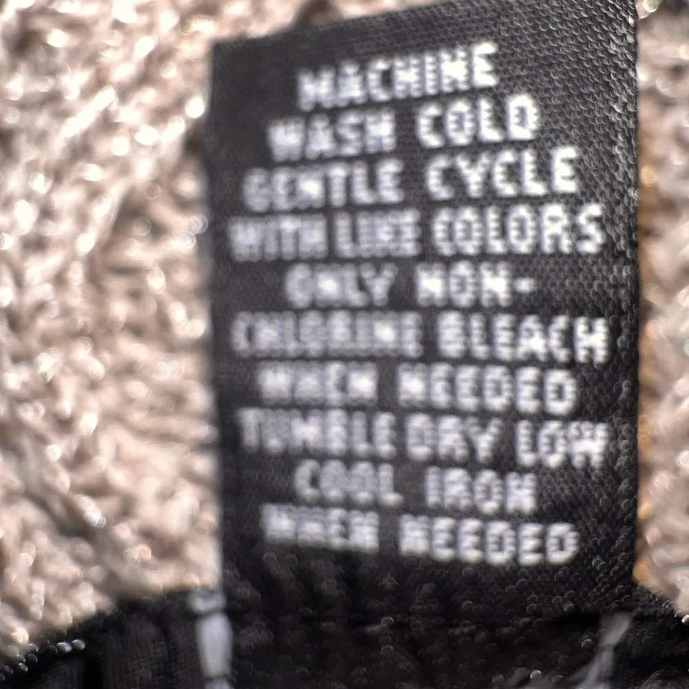 Alfani Petite Womens Cardigan Tan Beige Knitted‎ Sweater Size M - Image 4