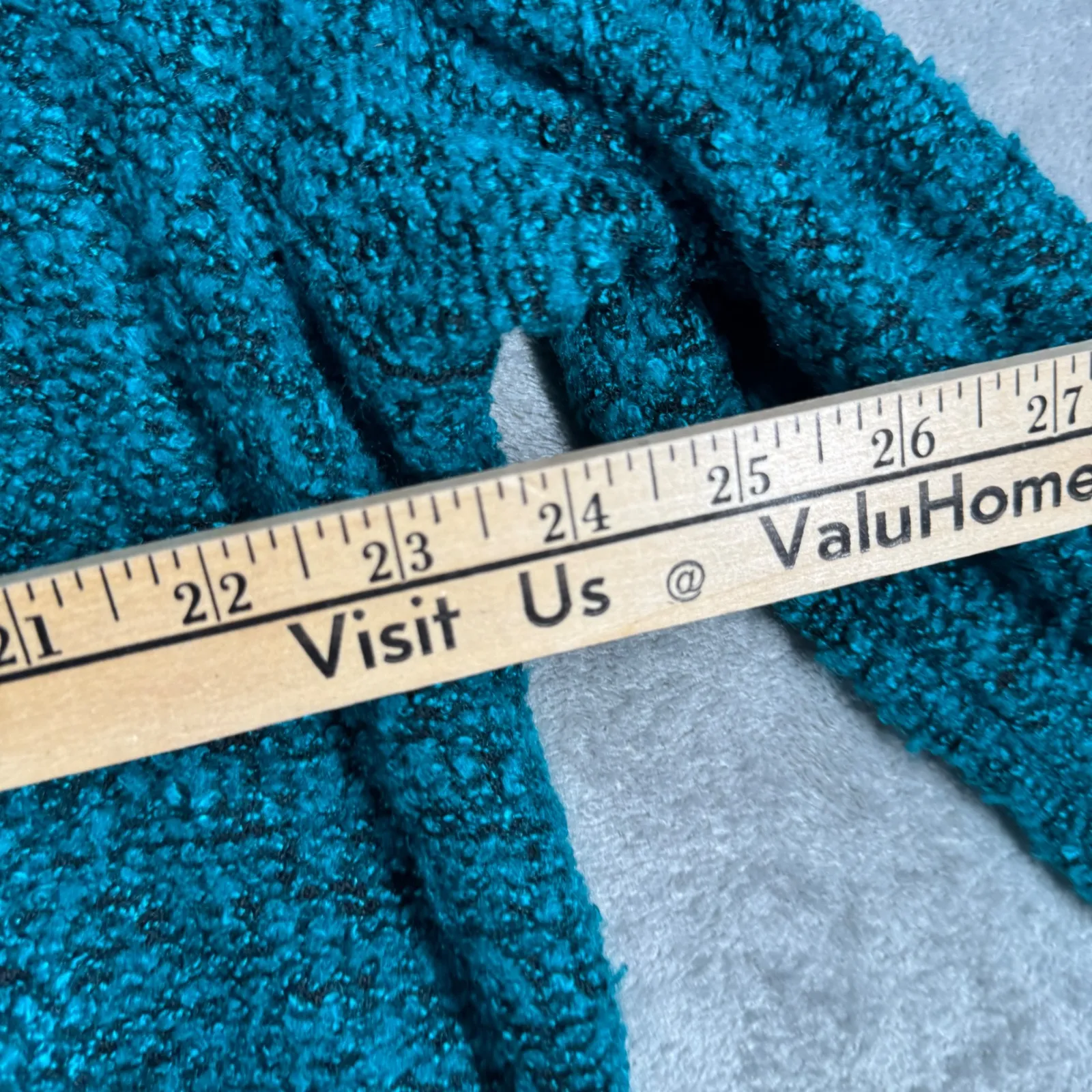 Slinky Brand Cardigan Women Open Front Textured Knit Casual Teal Black XL - Image 10