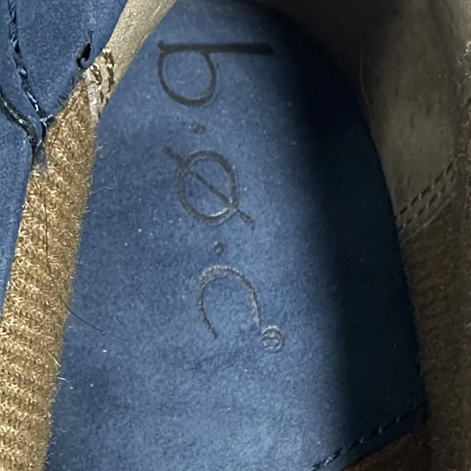 BOC Born Concept Peggy Womens Taupe Suede Slip On Wedge Clog Shoes Size 7 - Image 9