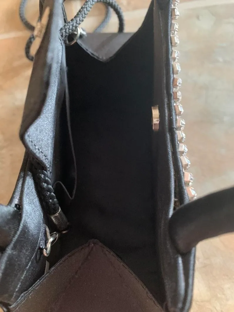 Mini Black Handbag - Image 5