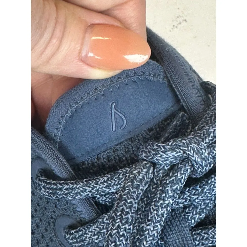 Allbirds  Women's Tree Runner Size 8 Blue Sneakers Shoes Lace Up Low Top EUC - Image 2