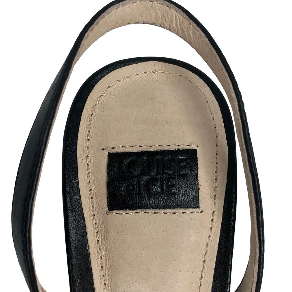 Louise et Cie Black Lo-Kareena Slingback Heels - Size 8 / 38.5 - Women - Image 11