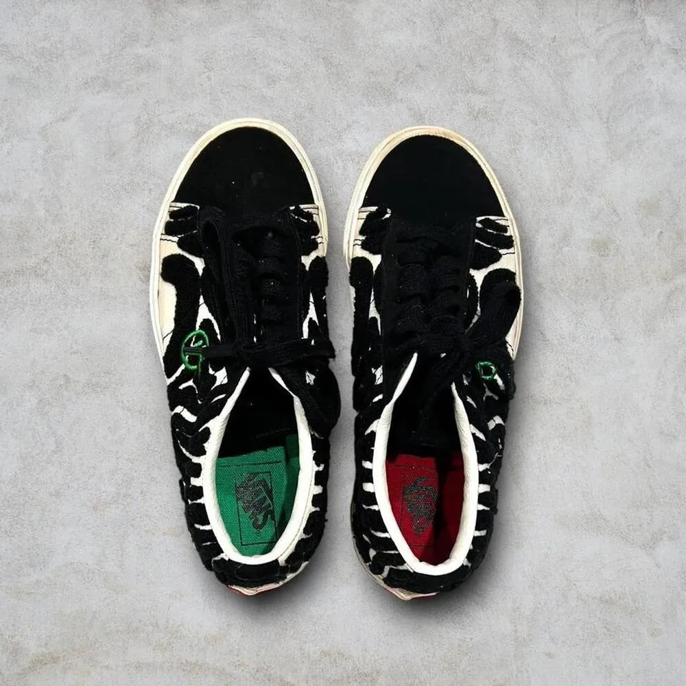 ★ Vans x Anderson .Paak Sid DX ‘Malibu’ Zebra Print Skater Shoes / Sneakers ★ - Image 5