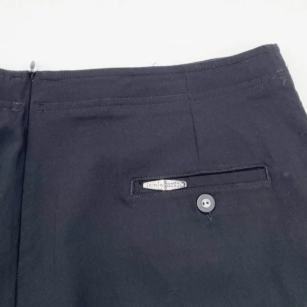 Jamie Sadock Women's Wrap Front Pleated Tennis Golf Skort Shorts Black Size 14 - Image 9