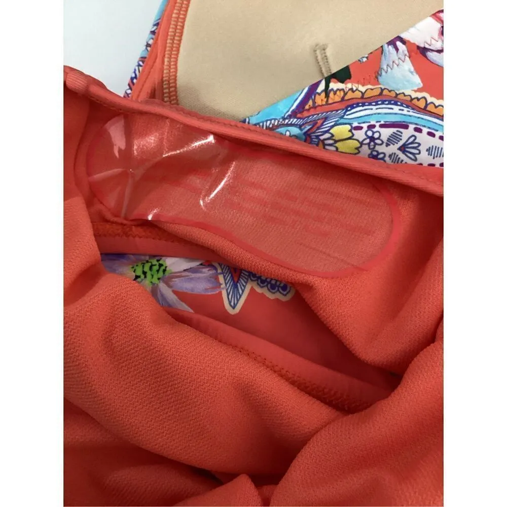 New. Johnny Was floral halter one piece swimsuit. Small. Retails $215 - Image 12