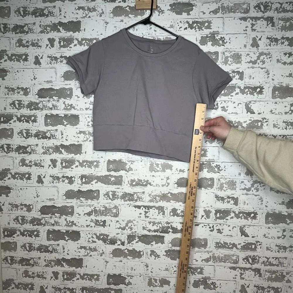 Aerie offline | women crop top athletic shirt short sleeve - Image 3