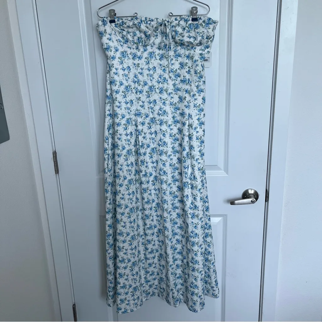 NEW Altar’d State Blue Floral Maxi Dress Size XL Available NWT - Image 7