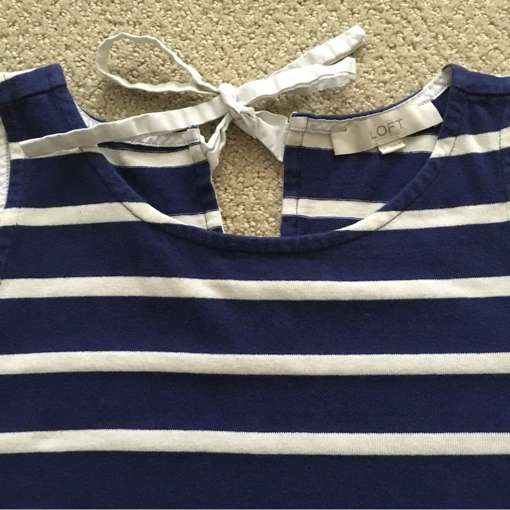 LOFT Striped Sleeveless Tank - Image 4