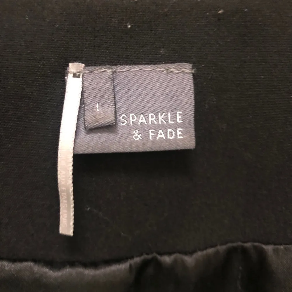 SPARKLE AND FADE BLACK BLAZER JACKET - Image 3