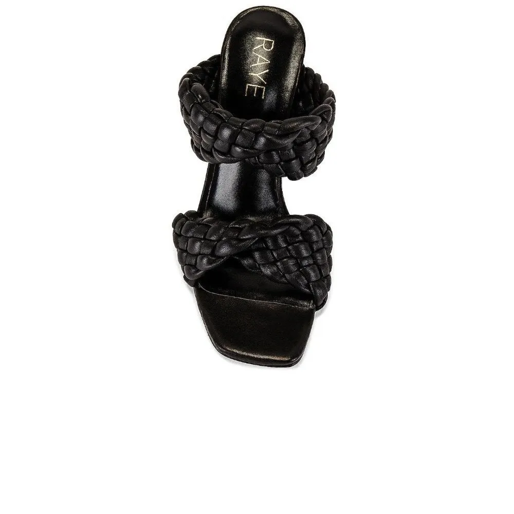 RAYE Jordan High Heels in Black 7.5 New Womens Leather Shoes Sandals - Image 3