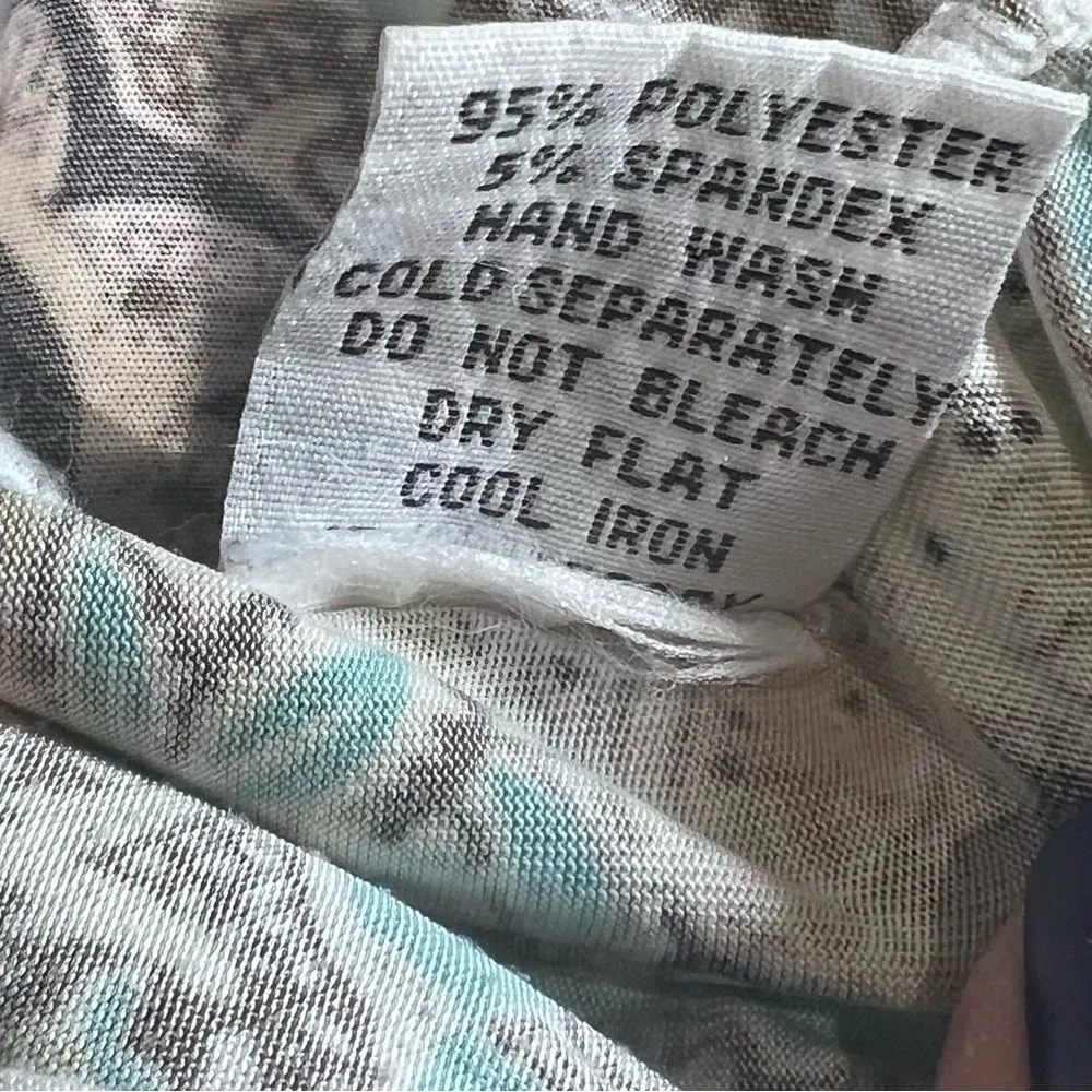 Anthro Lapis vintage style empire waist strappy open back maxi dress size small - Image 5