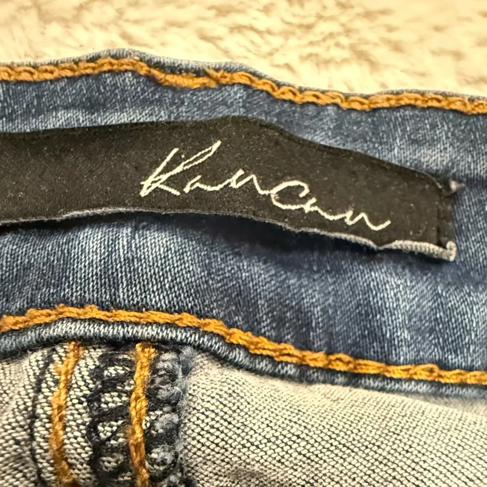 Kancan stretch Jean shorts size 15 Blue - Image 3