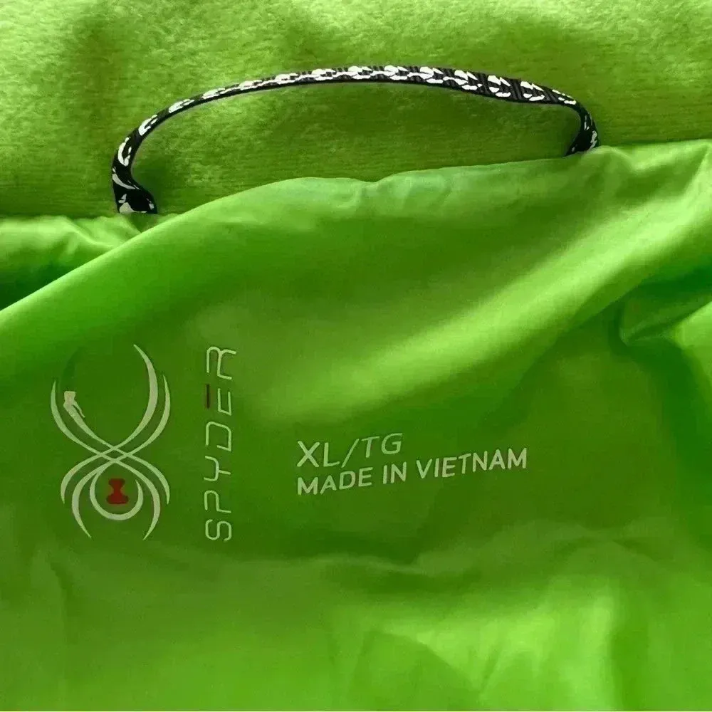 Spyder Women's Prymo Down Jacket Freeze Acid Ski  Jacket XL Gorpcore - Image 3