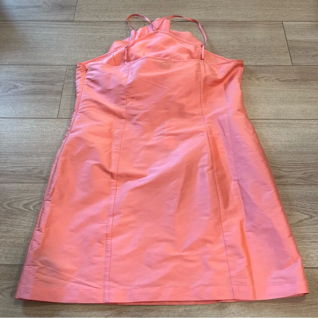 NWT Atsu x Anthropologie Oversized Rosette Mini Dress Pink Size XL - Image 6