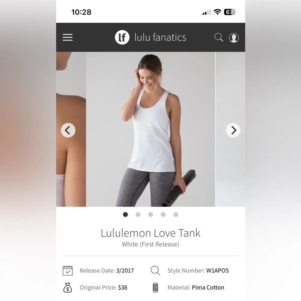 lululemon love tank top - Image 5