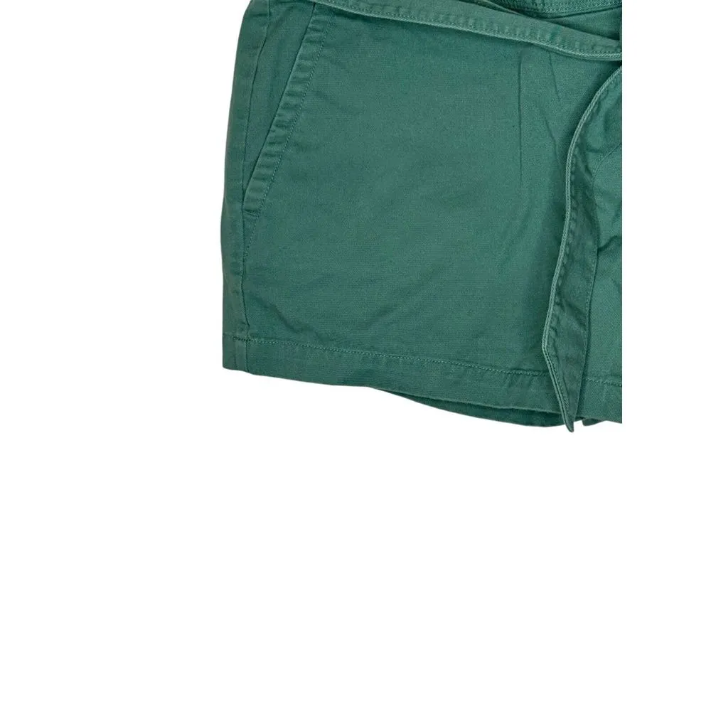 Vineyard Vines Women's Skirts Mini Skort Tie Faux Wrap Golf‎ Shorts Green Sz. 0 - Image 3