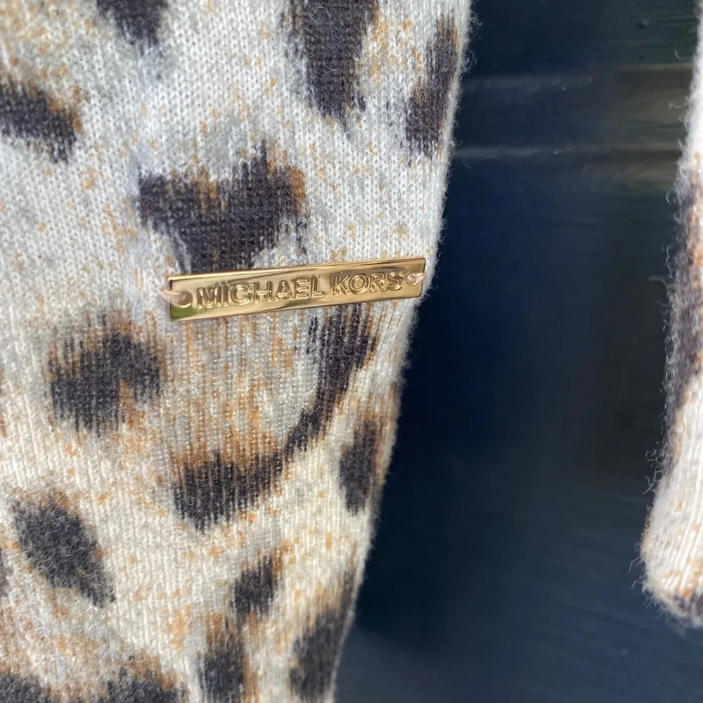 Michael Kors Animal Print Sweater - Image 4