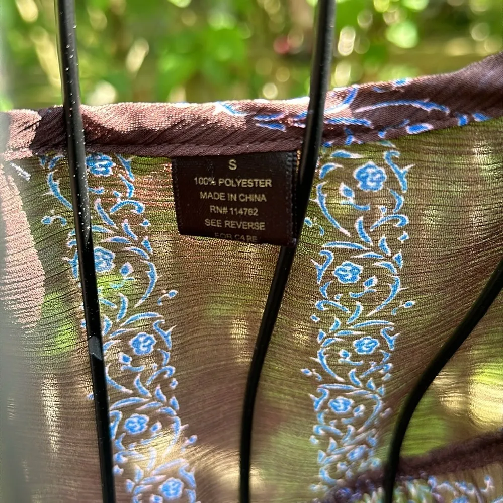 Light weight top​ Blue - Image 3