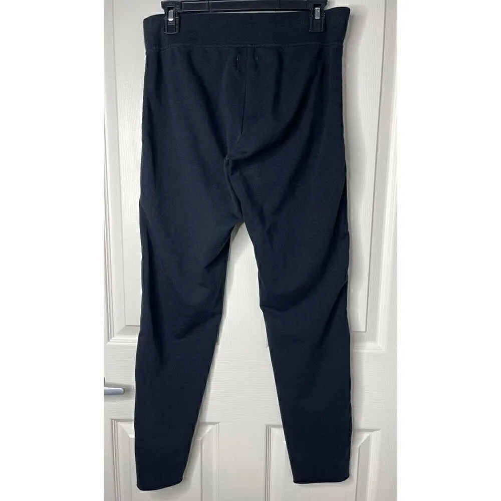 Sundays NYC Zulu Slim Fit Zipper Sweat Pants (Black) - 2 - Image 4