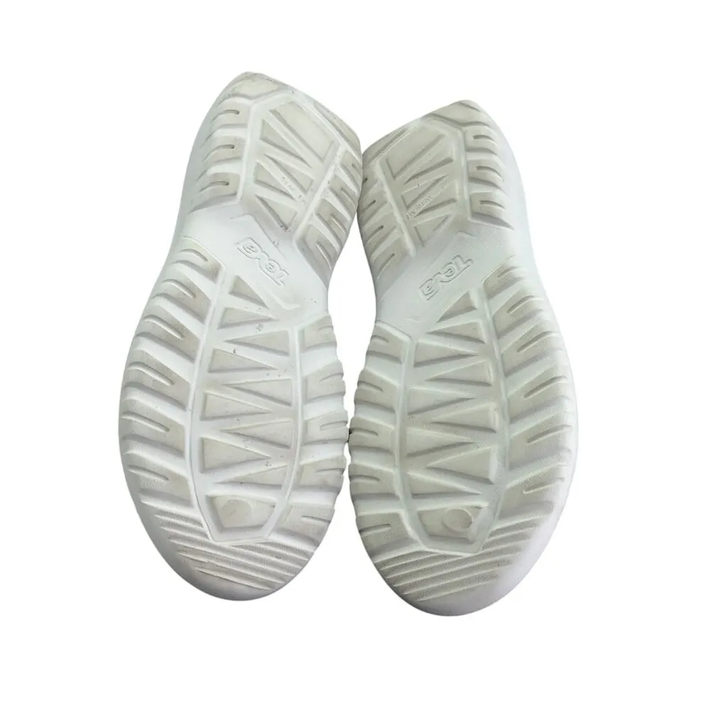 Teva Sandals Hurricane Drift Womens Sz 10 White Shoes Hook Loop Comfort Vacation - Image 5
