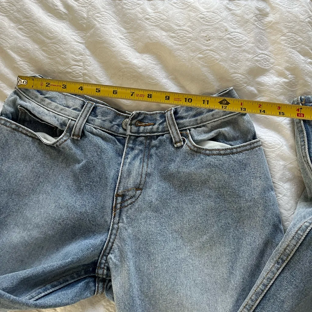 Women's Blue Flared Jeans size small J galt - Image 6