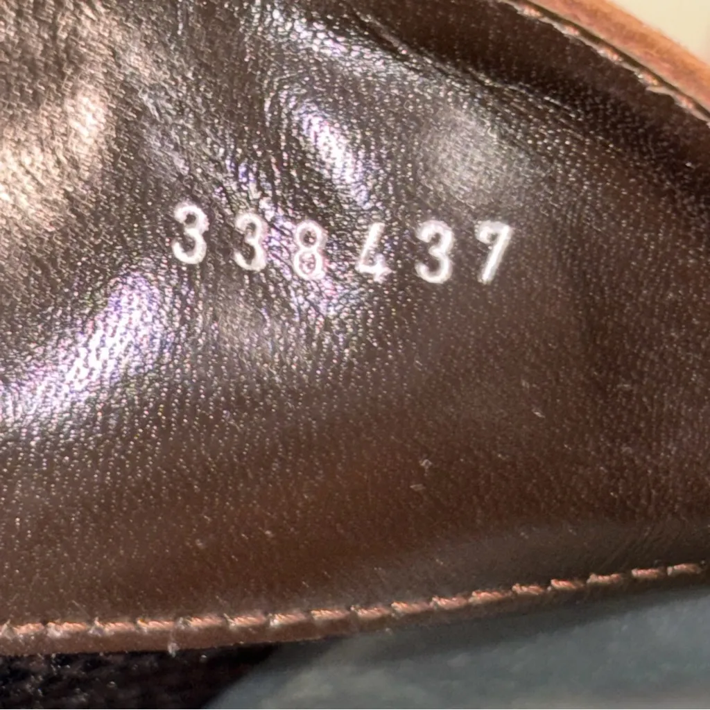 Aquatalia Brown Suede High Heeled Boots Shoes size 9 - Image 8