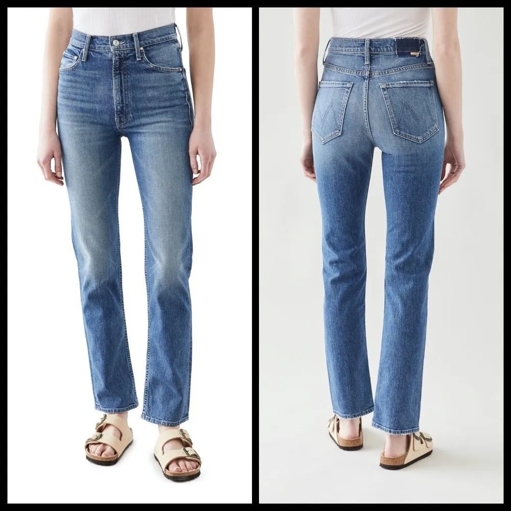 💕MOTHER SUPERIOR💕 High Waisted Rider Skimp Jeans ~ Cowboys Don't Cry 28 NWOT - Image 9