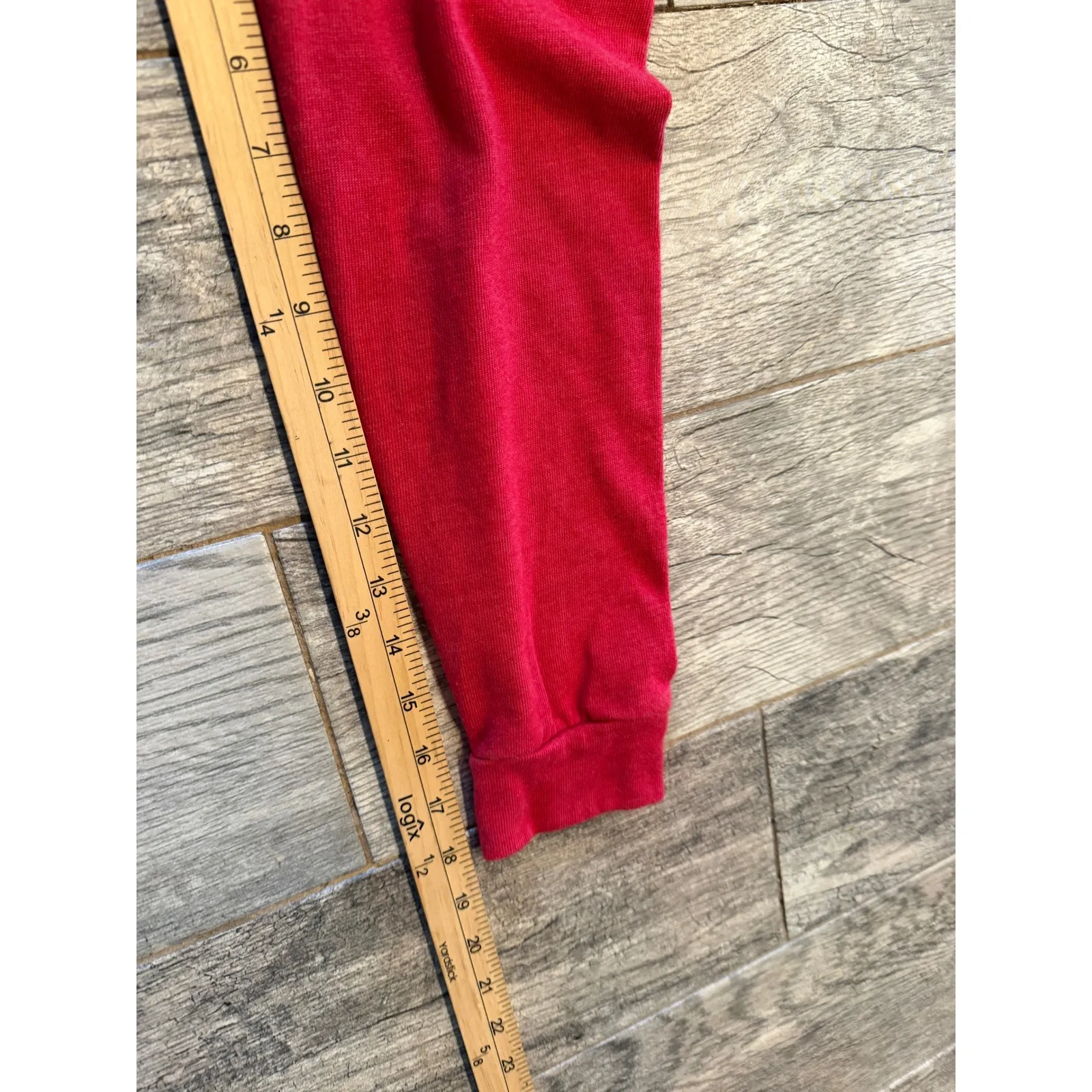 San Francisco 49ers Pullover Lace Up Shirt Jersey size Medium Top Antigua Red - Image 12