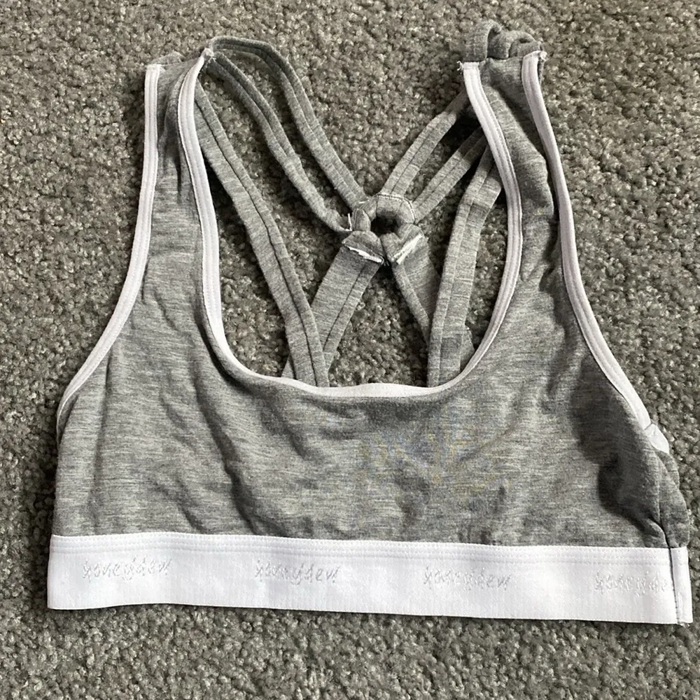 Honeydew Intimates Charlie Bralette in Soft Grey size Medium - Image 3