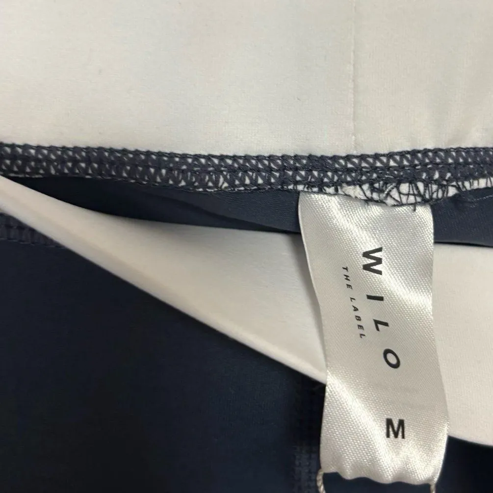 Willo Navy Biker‎ Shorts Size Medium Blue - Image 5