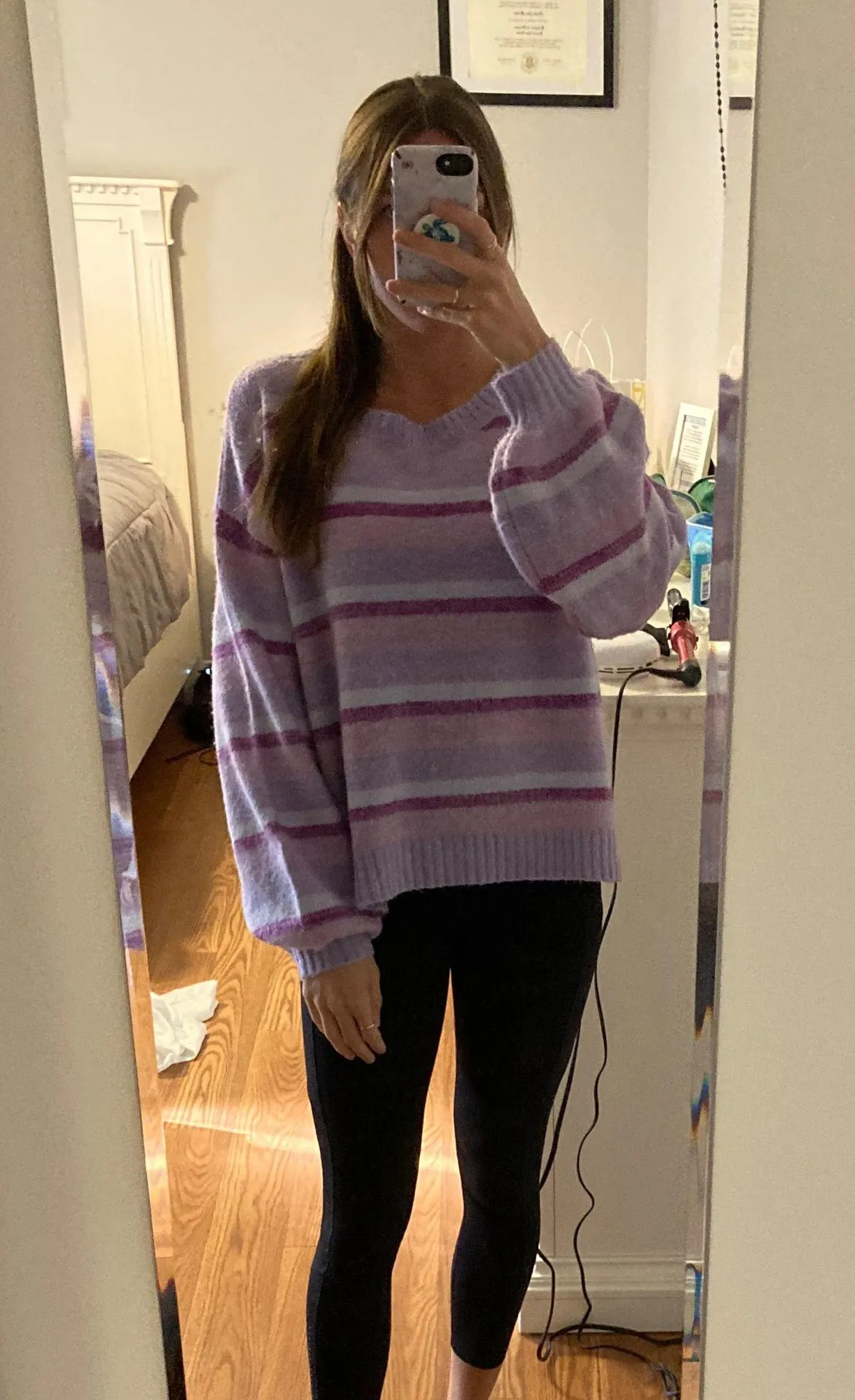 Lovers + Friends Purple Sweater - Image 2