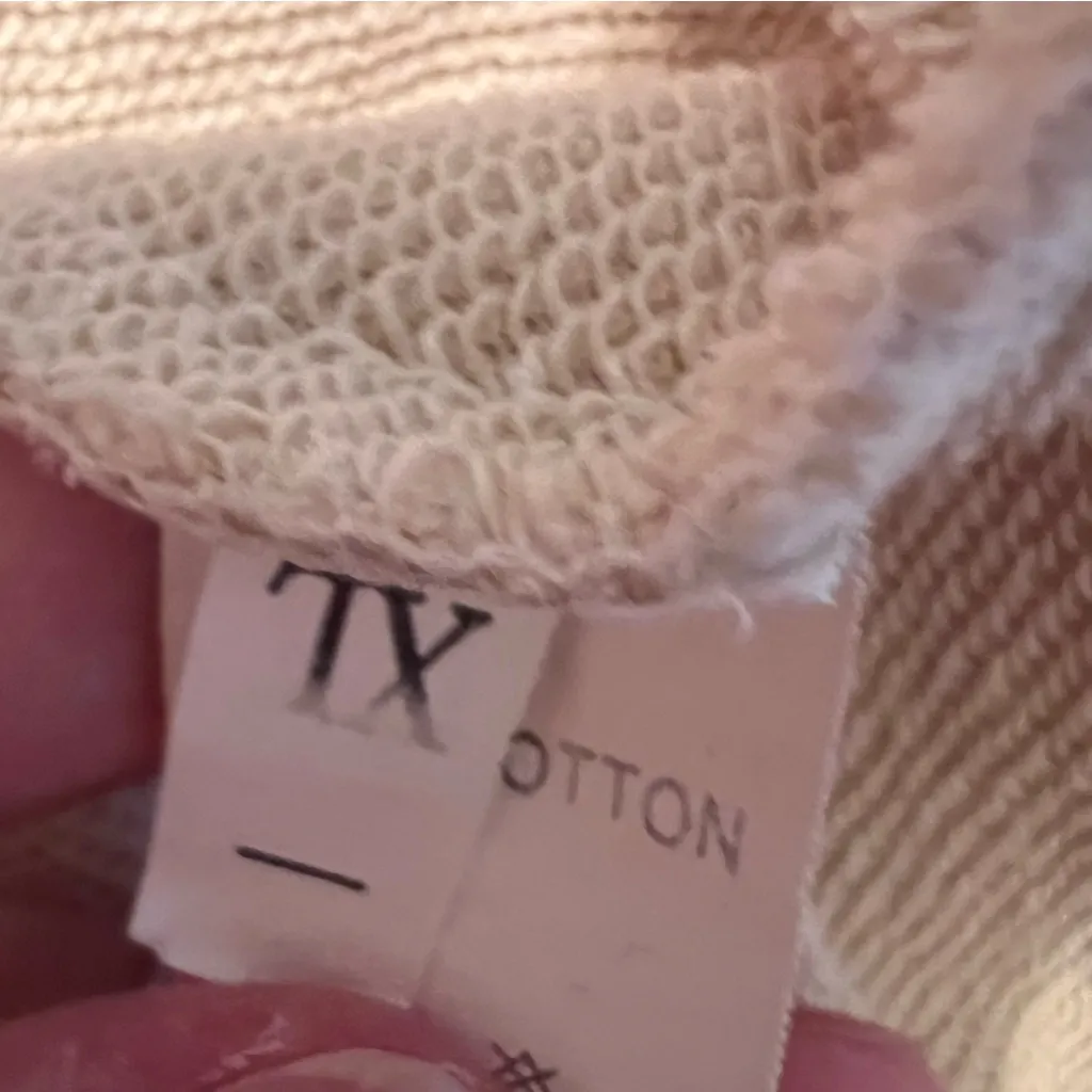 Miami Dolphins Crewneck Women’s XL Beige Pullover Sweatshirt NFL Football - Image 6