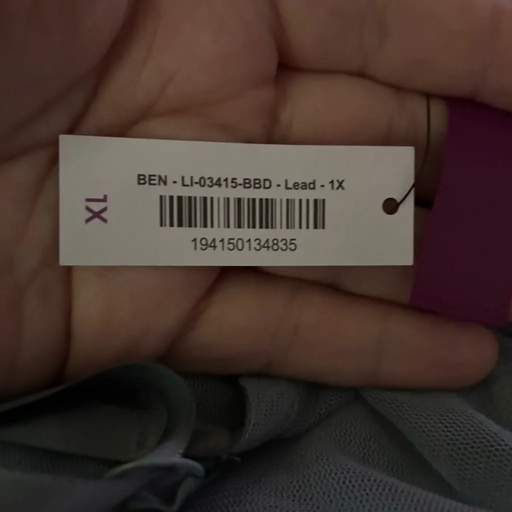 🆕ADORE Me Alicia Unlined Babydoll Lingerie Gown Sage 1X🆕 - Image 15