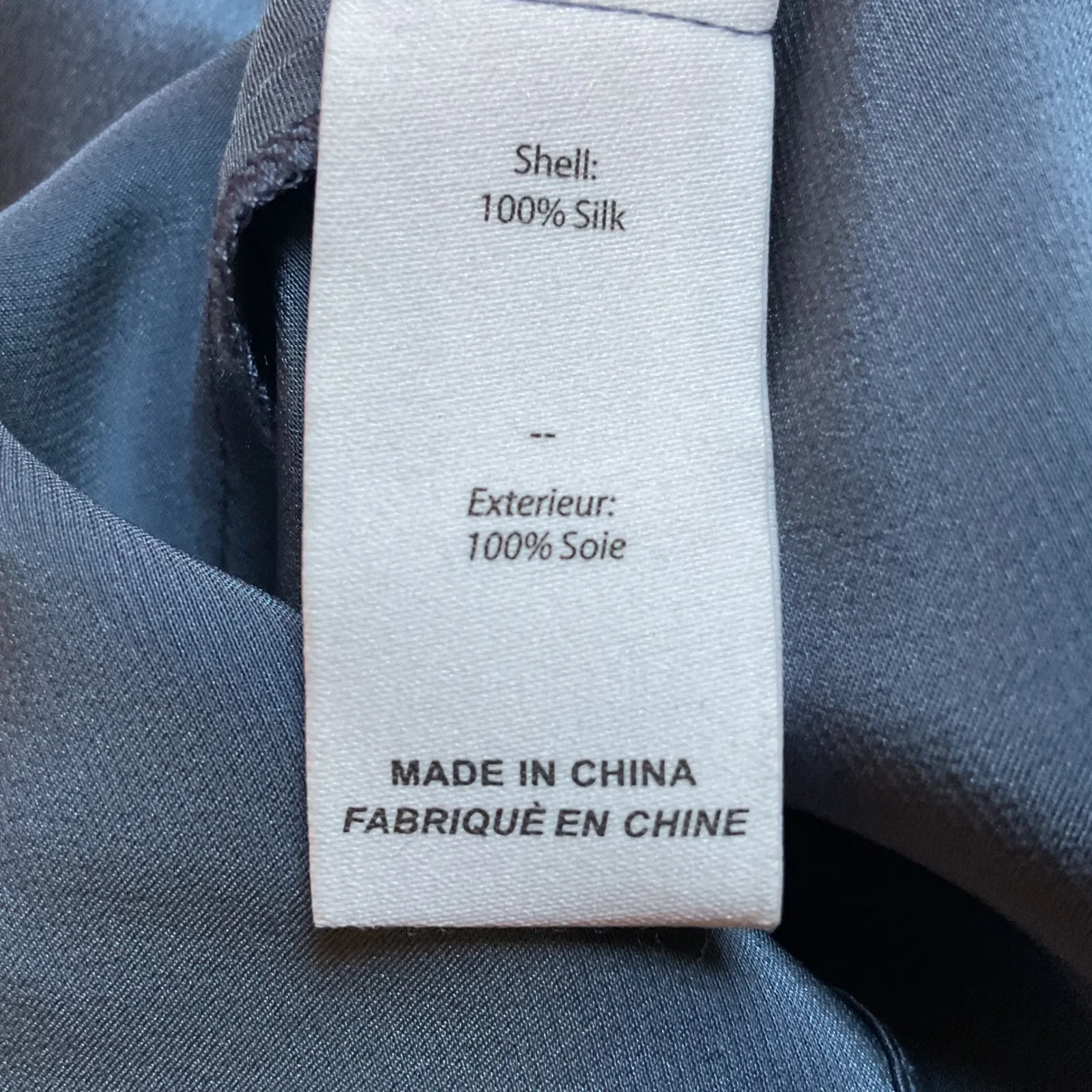 Cinq a sept Jordy Cowlneck 100% Silk Cowl Neck Long Sleeve Casual Blouse Size XS Blue - Image 13