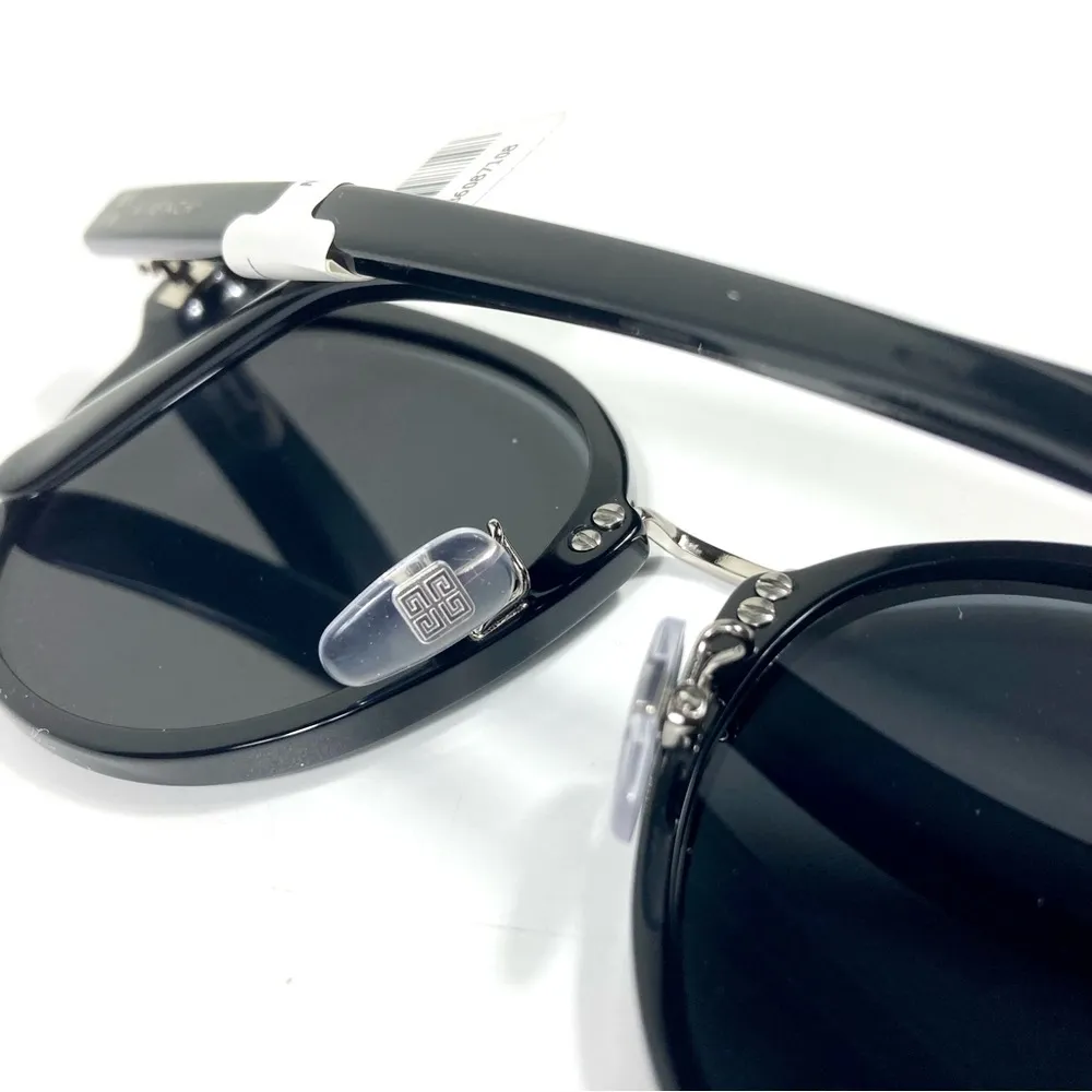 Givenchy 55mm Special Fit Gradient Sunglasses Black Gray NWT - Image 8