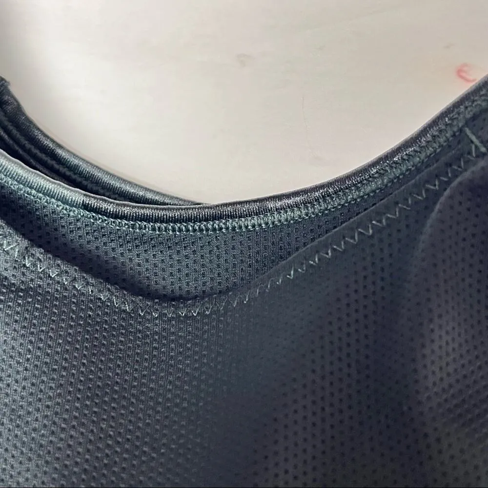 Nike Women’s Black Camo Athletic Sporty Racerback Bra Sz L - Image 11