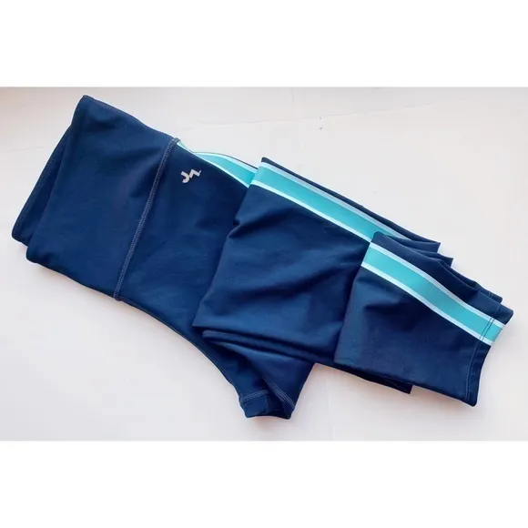 Joy Lab • Navy With Blue Side Stripe Leggings - Image 10