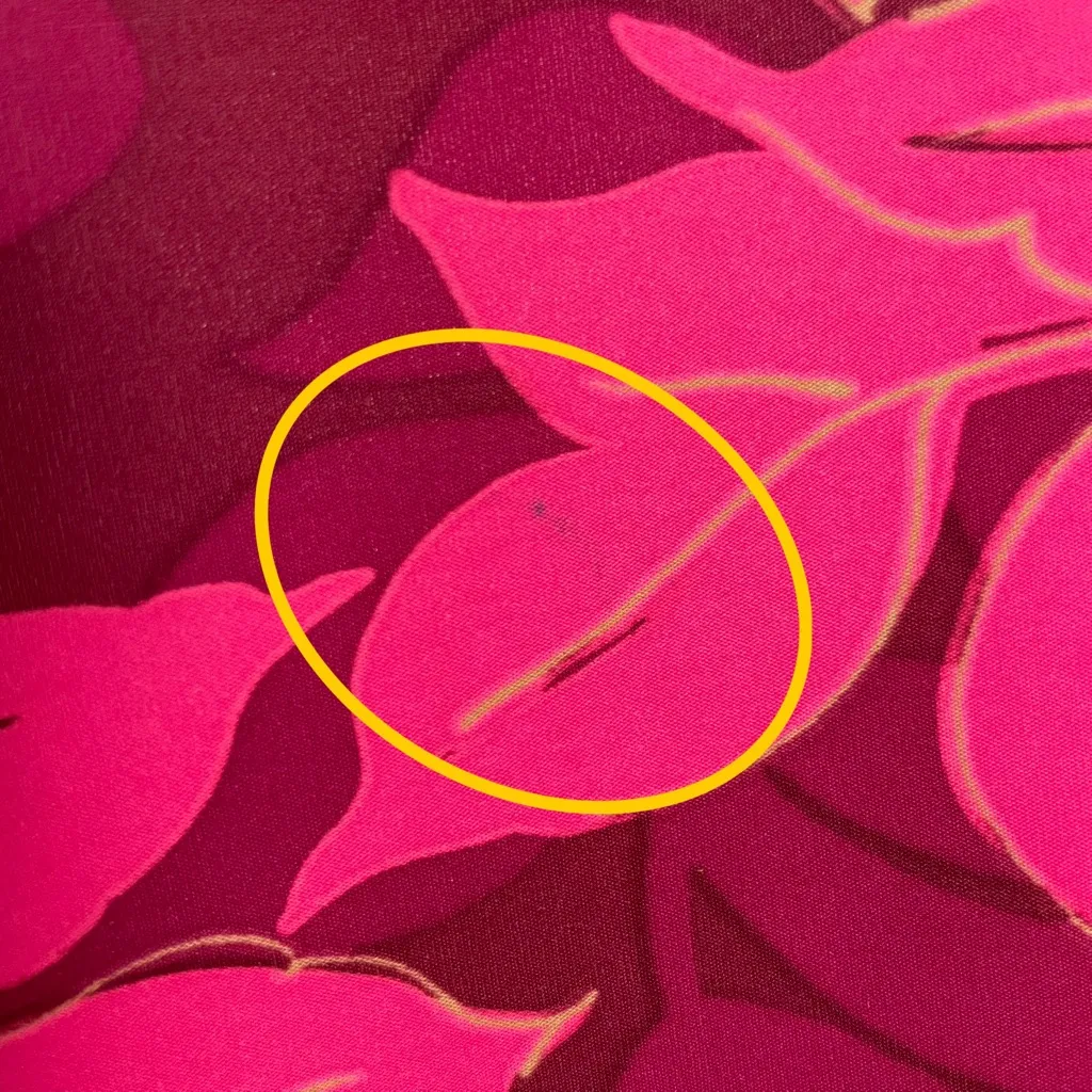 Biatta Tank Top Camisole Leaf Print Jewel Neckline Size‎ Small 5 Pink Cami Women - Image 9