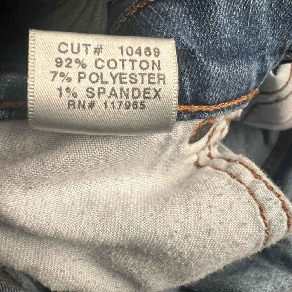 J Brand Aoki Vin Star Size 28 Boyfriend Ankle Jeans Denim Star Print * flaw - Image 6