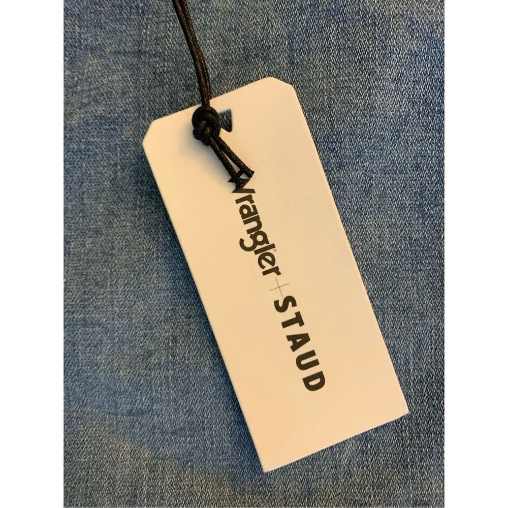 Wrangler x Staud The Pencil Skirt women's size 25 NEW WITH TAGS - Image 4