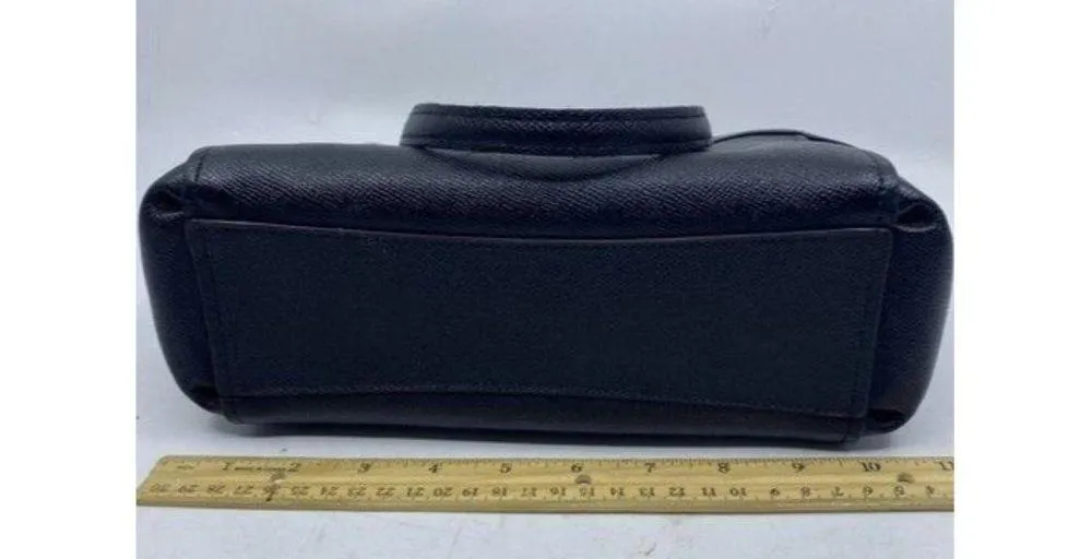 Coach Carryall Mini Brooke Light Goldblack Leather Cross Body Bag - Image 3