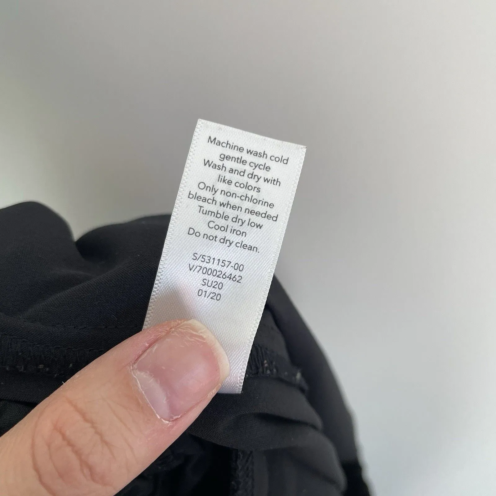 Athleta Size 14T Tall Brooklyn Black Wide Leg Cropped Crop Pants Yoga Athletic - Image 7